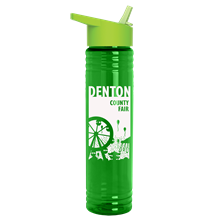 32 oz. Adventure Bottle with Flip Straw Lid  - made with Tritan™ ReNew